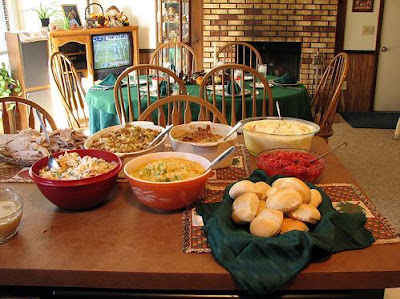 Dinner with all the fixin's