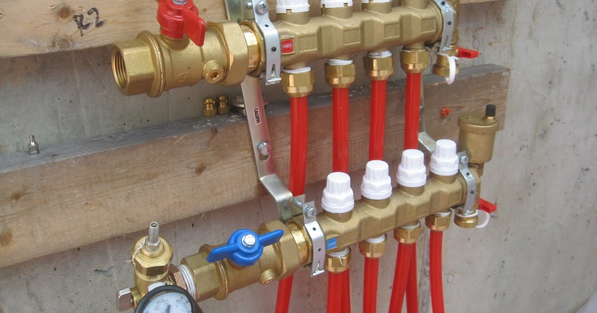 House Pex, and a pressure test