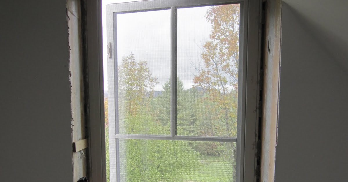 House Window returns and trim