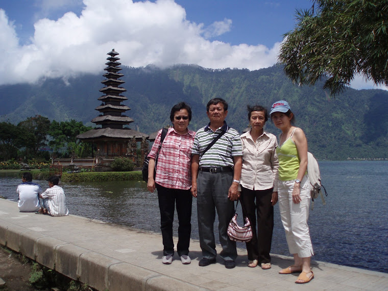 My family in Bali