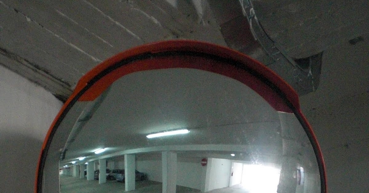 Molfetta Daily Photo Parking Garage Mirror
