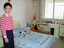 Tom's bedroom - he is 14 years old