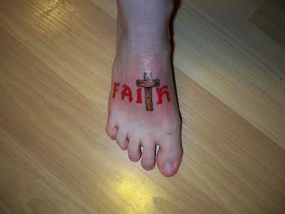 faith tattoo. Faith tattoo. My newest tat: