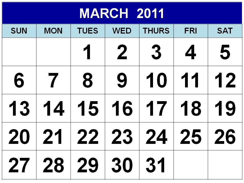 january 2010 blank calendar. lank calendar 2011 large