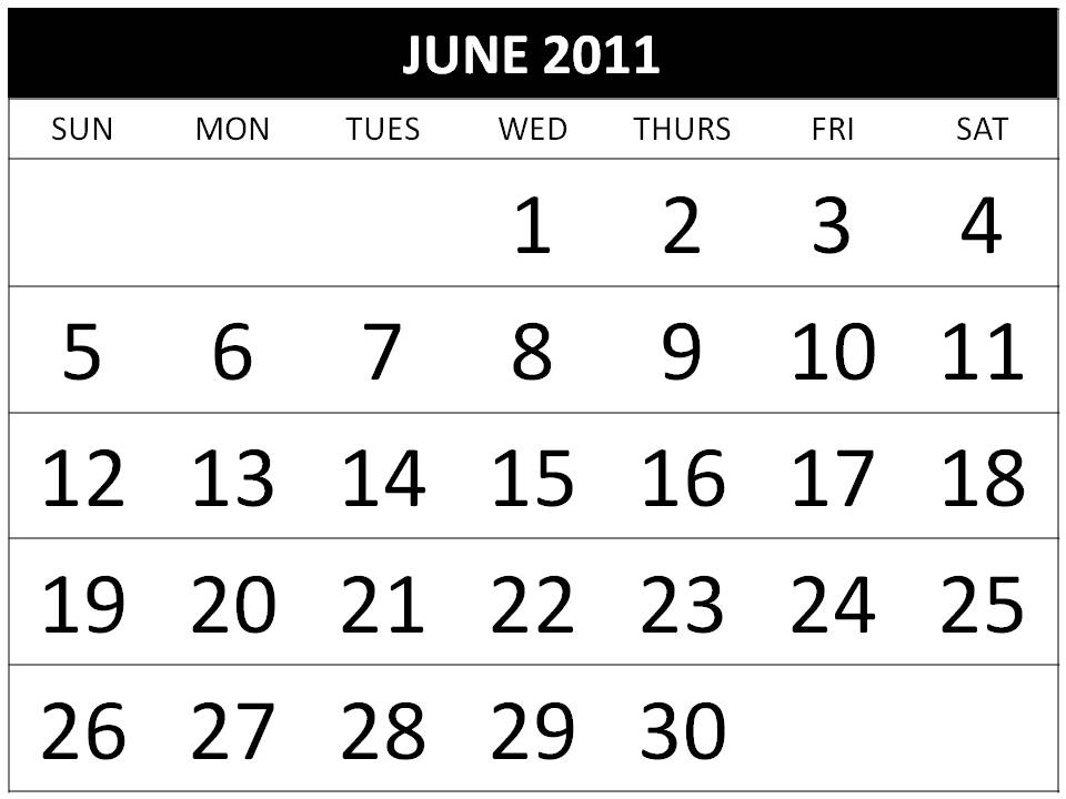 june 2011 calendar. june 2011 calendar print.