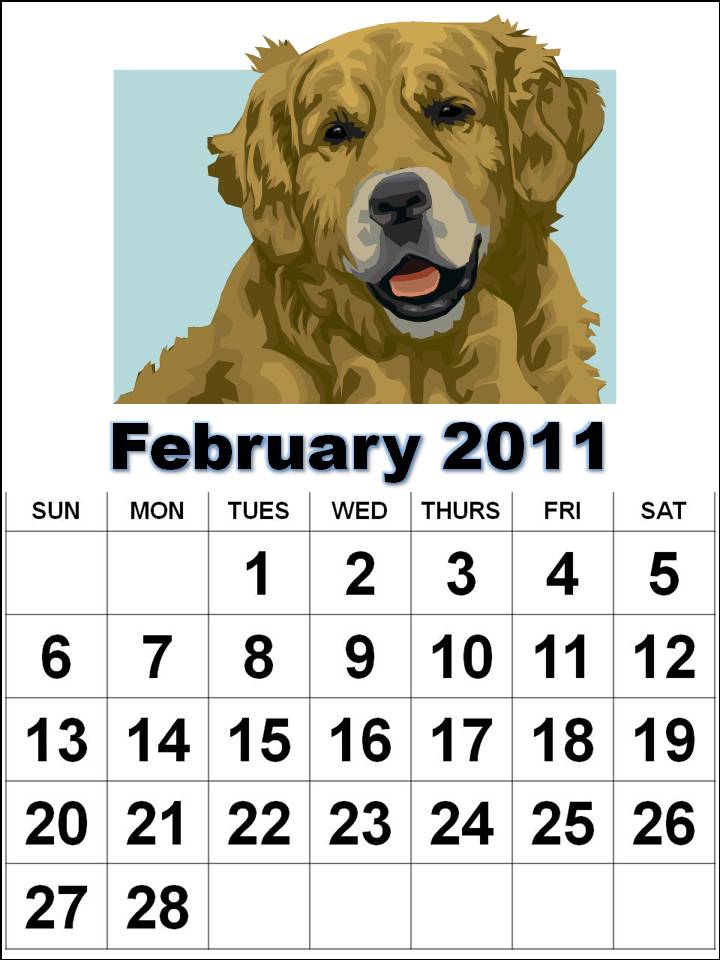 february 2011 calendar for kids. tattoo february 2011 calendar