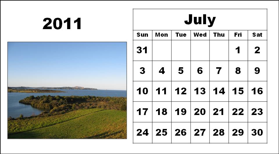2011 calendar printable free.