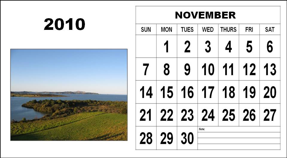 printable november 2010