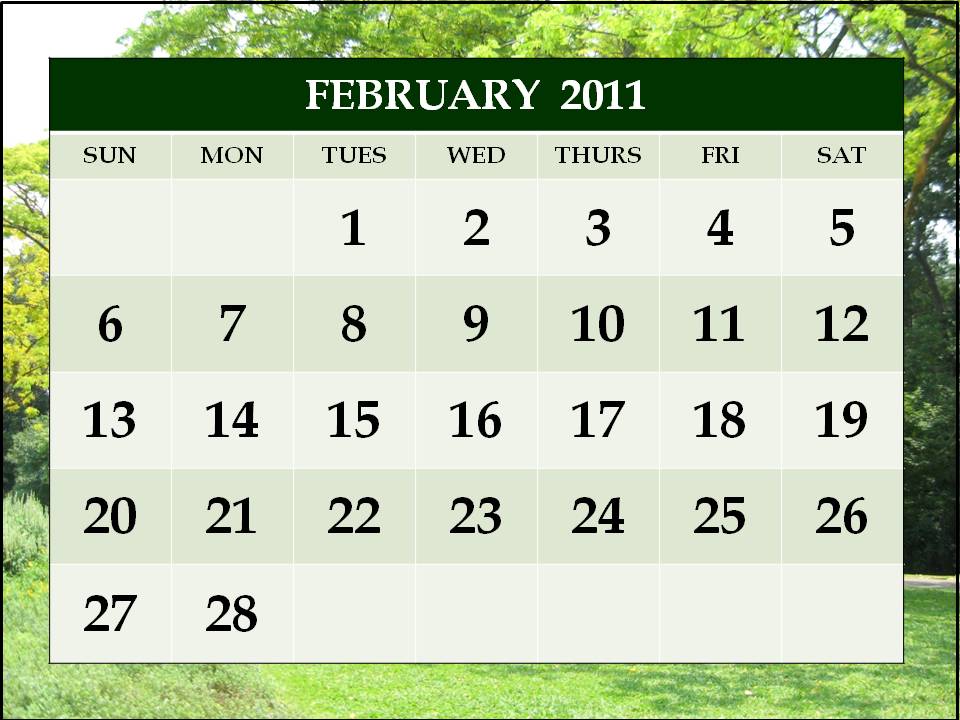 february 2011 calendar for kids. sat february calendar Feb.