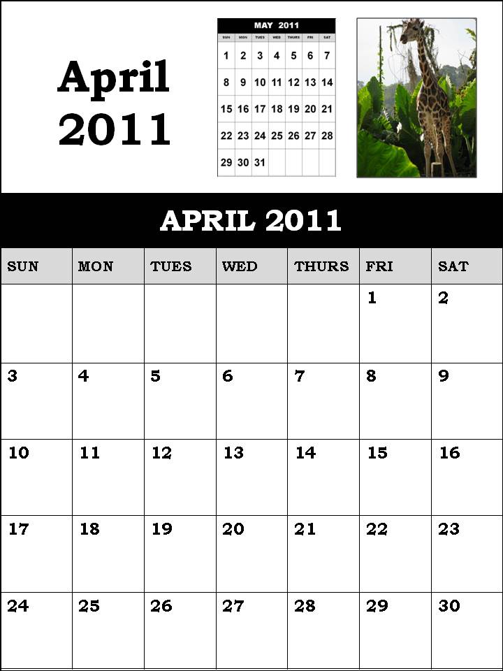 2011 calendar template april. 2011 calendar template april.