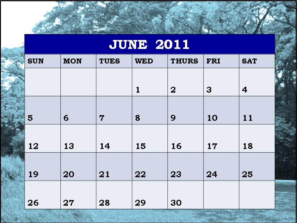 calendar 2011 printable june. CALENDAR 2011 PRINTABLE JUNE