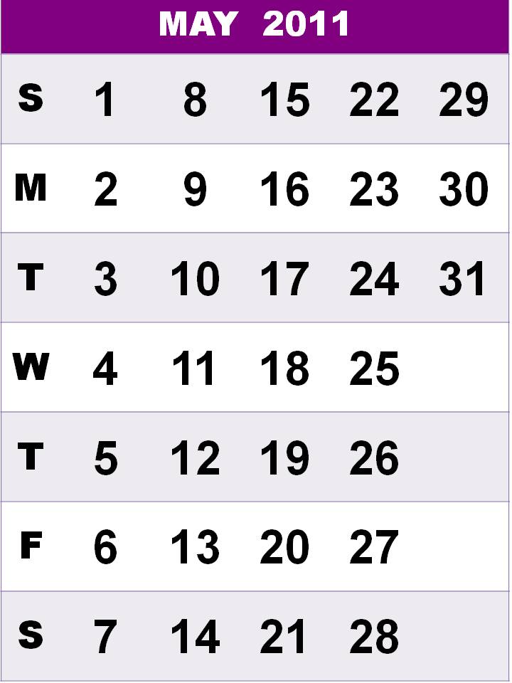 Free Homemade Calendar 2011 monthly calendar printable 2011. Free Homemade Calendar 2011
