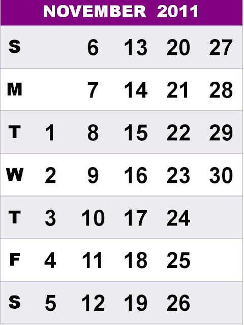 Thanksgiving November 25th