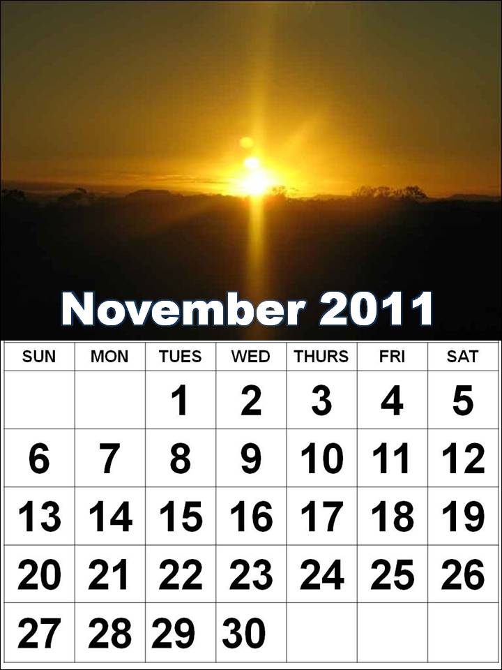 2011 november calendar. Calendar+for+november+2011