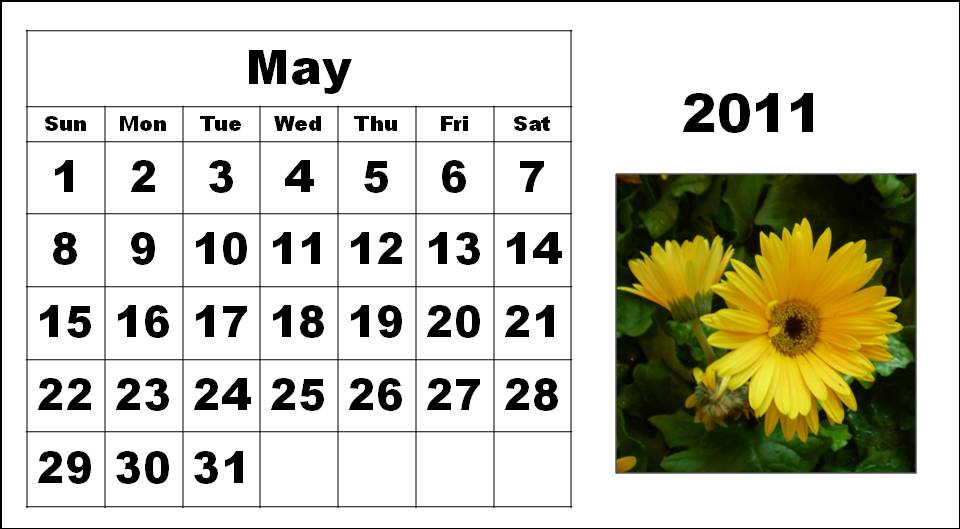 may calendar printable. may calendar 2011 printable.