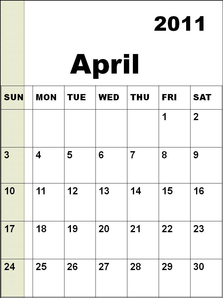 2011 april calendar template. +calendar+template+april+