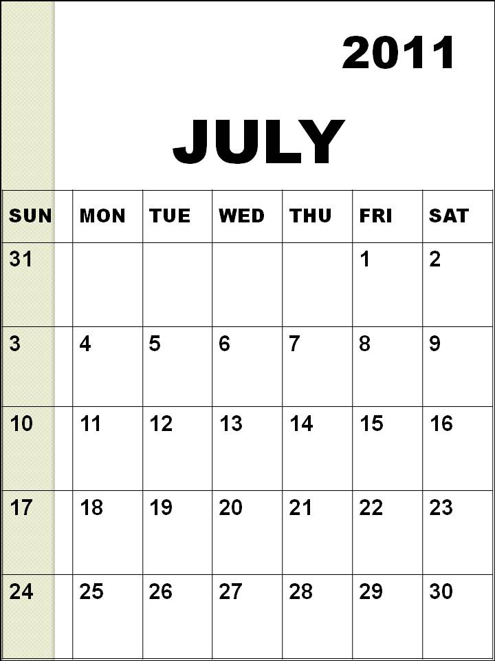 blank july calendar 2011. Blank+july+2011+calendar