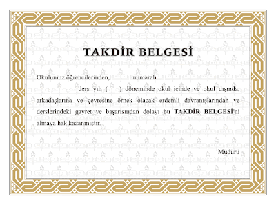 sahte taktir belgesi sahte takdir belgesi