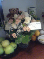 JÄTTETREVLIGT MED BLOMSTER FRÅN IAMCP, STORT TACK!!!