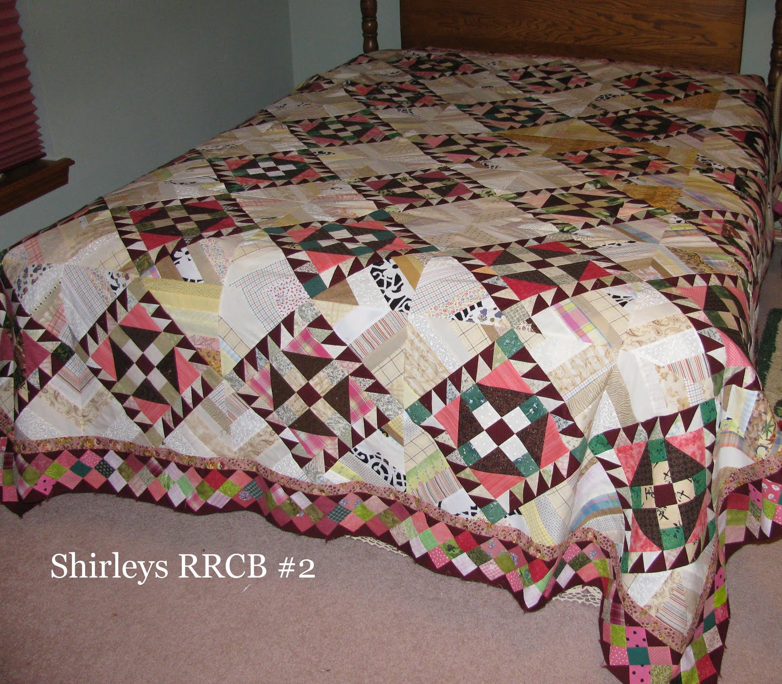 comfort quilts by Strahair Roll Roll Cotton Boll quilt