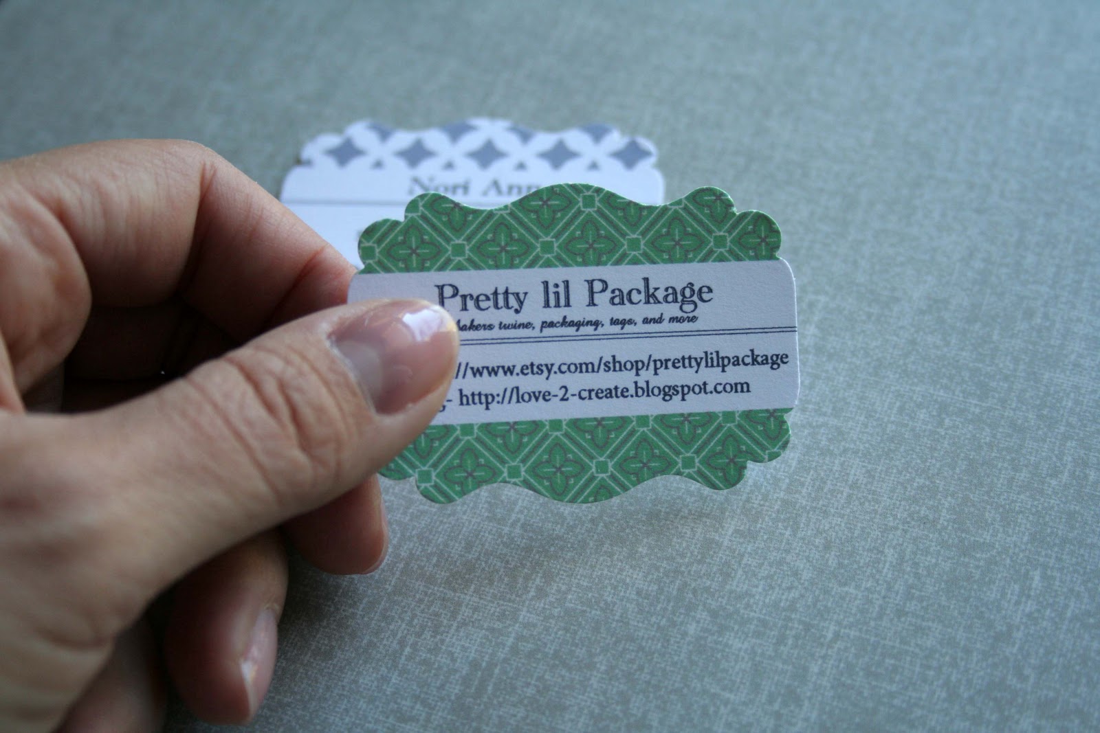 Love2Create etsy purchases, business cards, and a giveaway!