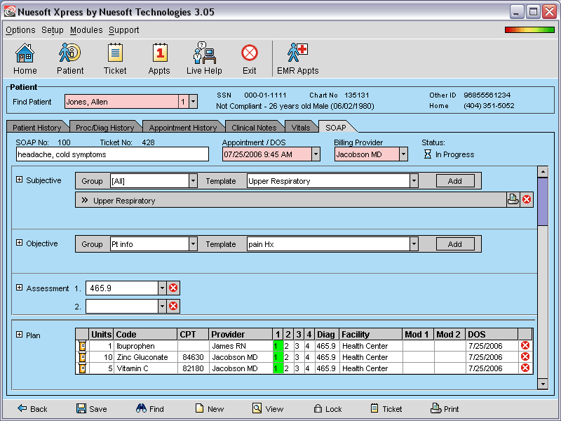 Emr Templates
