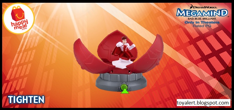 Megamind Fast Food Toys Megamind Fast Food Toys