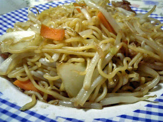 home made yakisoba