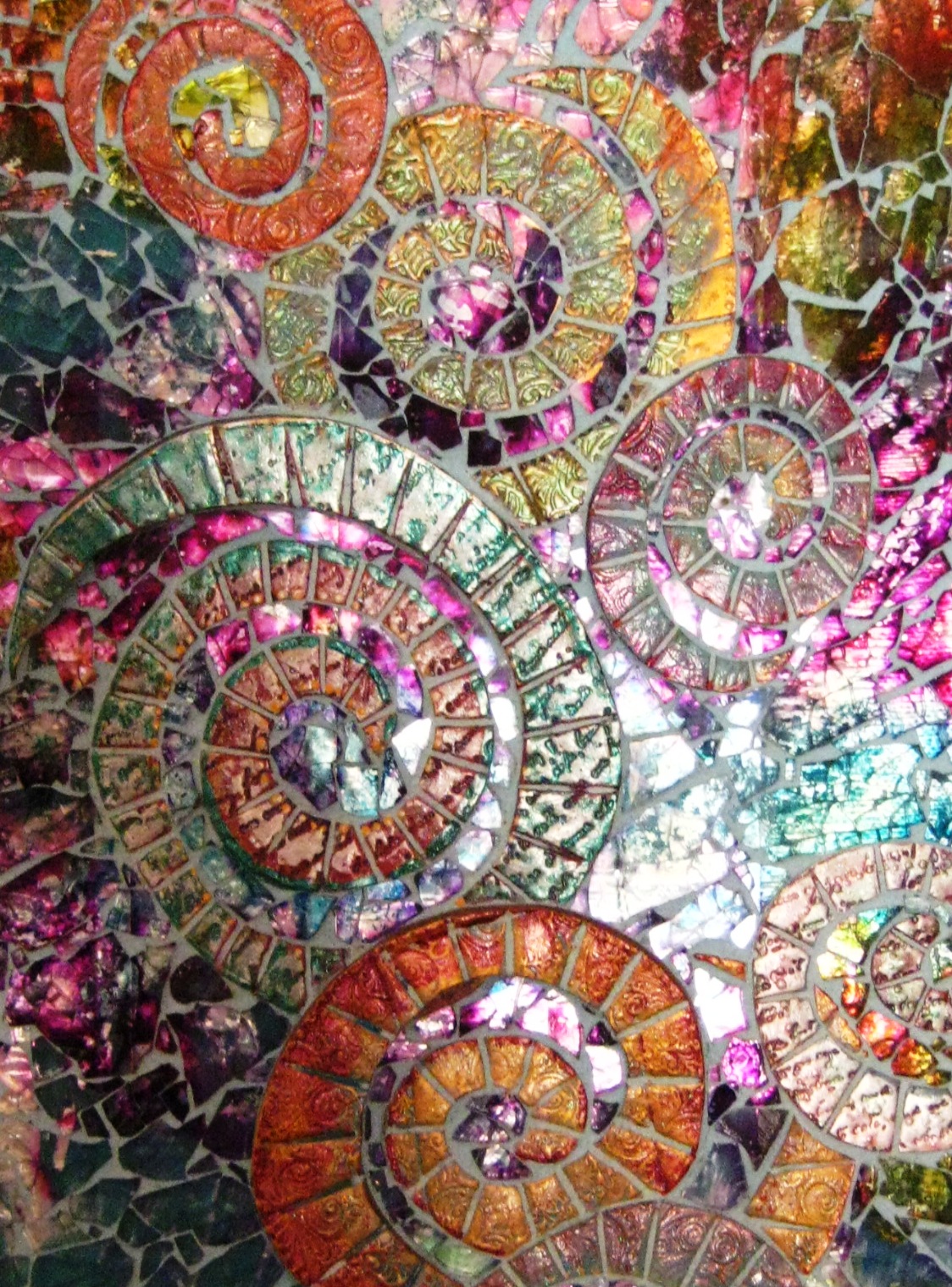 Crimson Heart Studios Tempered Glass Artwork Reflectors of Light