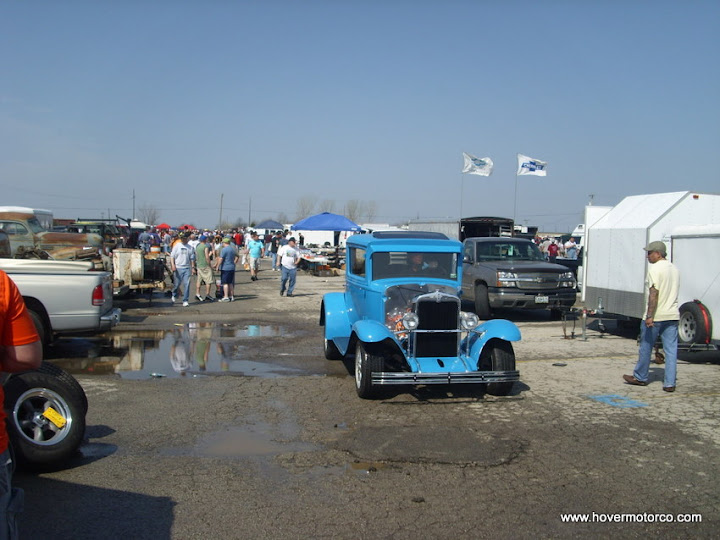 HOVER MOTOR COMPANY The Ararat Shrine Swap Meet was full of bargains