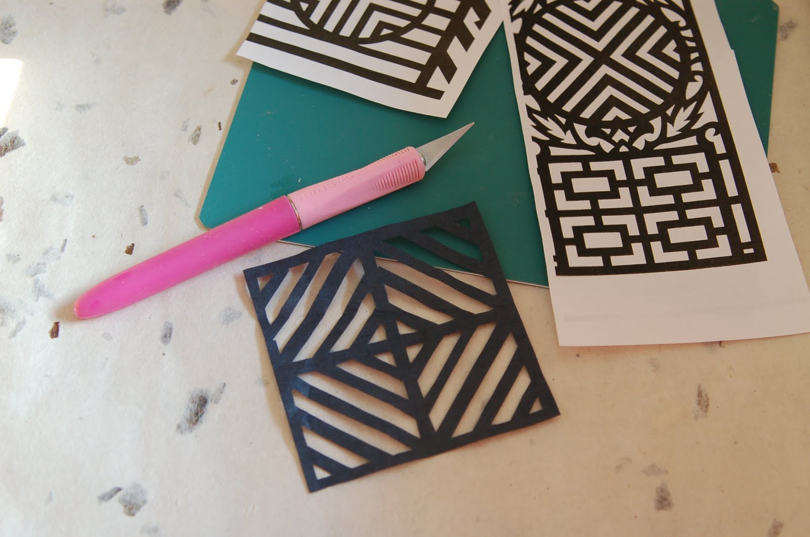 paper cut valentines