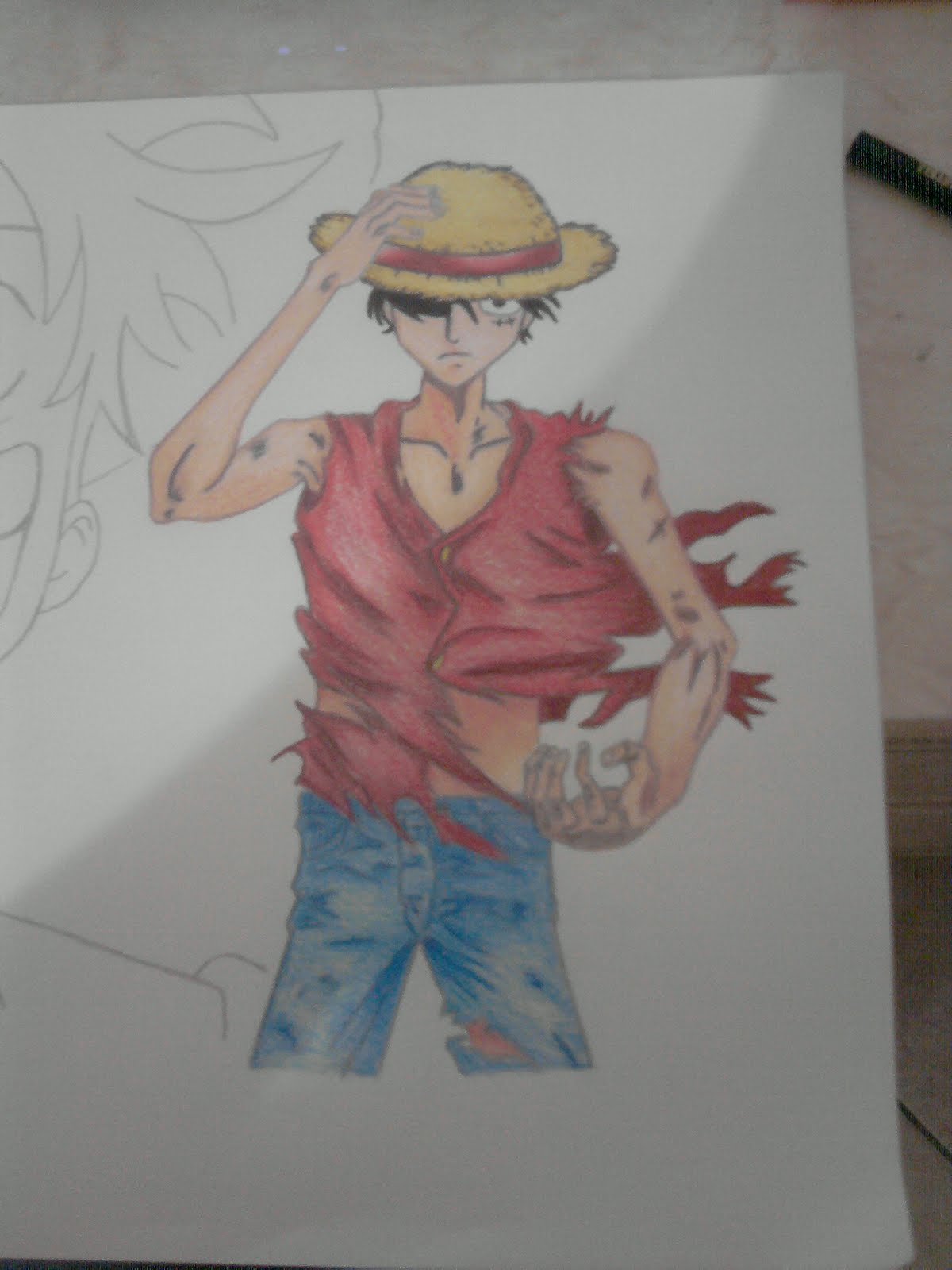 Mi dubujo de Luffy (One piece) Mi dubujo de Luffy (One piece)