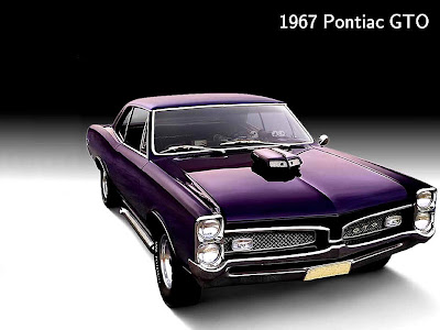 1967 Pontiac GTO - Muscle Car Wallpaper 1024×768 resolution