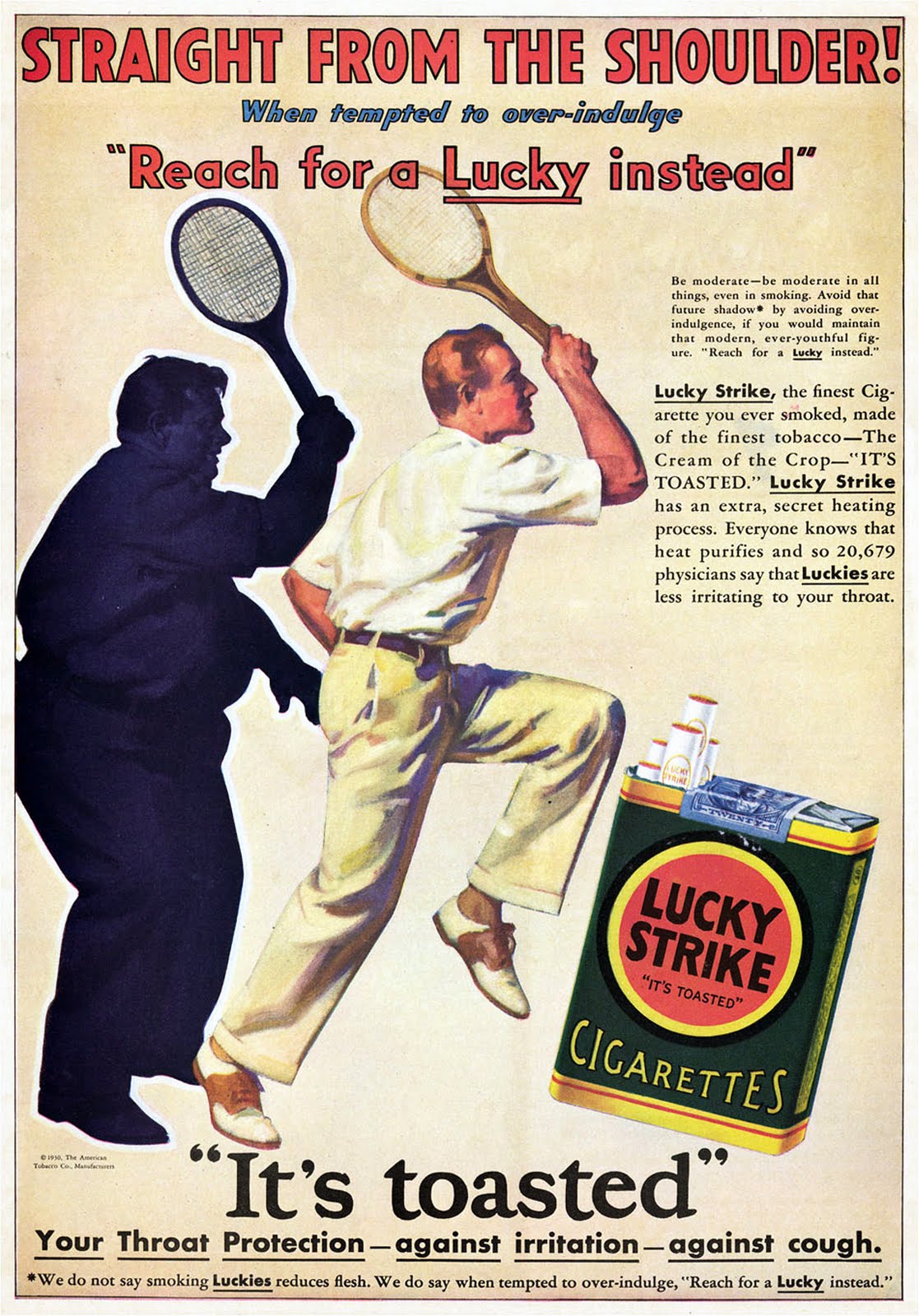 “Lucky Strike It´s toasted” origen del mítico slogan