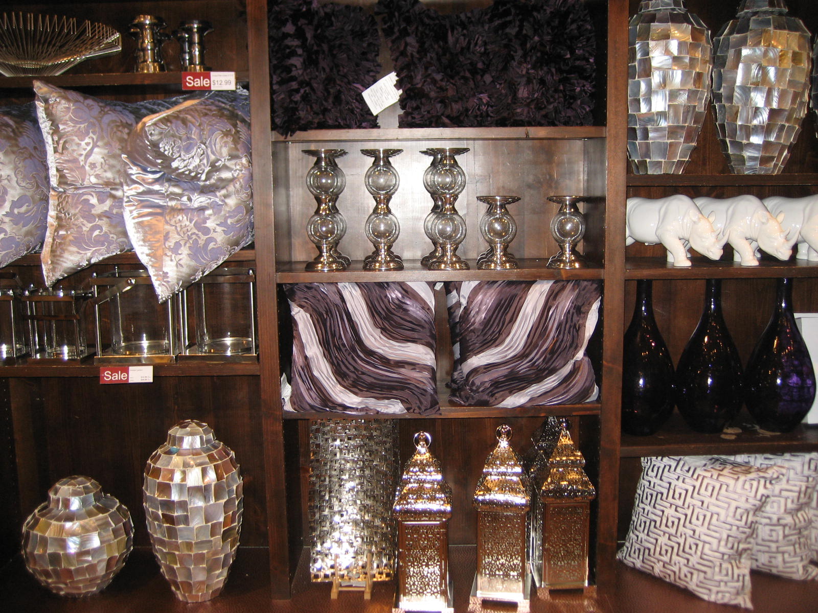 Mrs. Ford Z Gallerie Purple Interior Accents