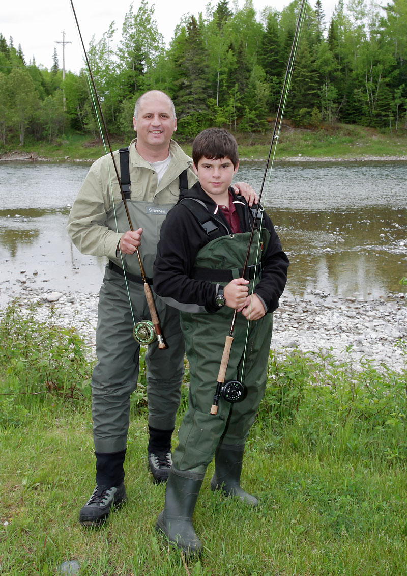 École De Peche Bonaventure Le coin des saumoniers QuébecPêche
