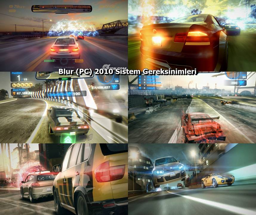 Sistem Gereksinimleri Blur (PC) Sistem GereksinimleriSystem Requirements