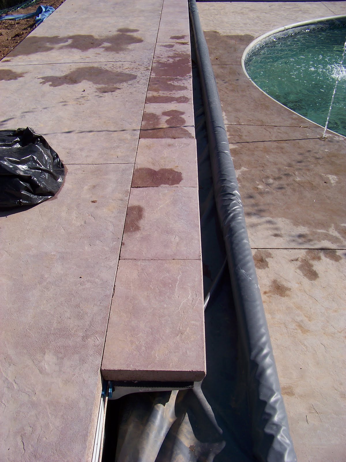 PENGUIN POOLS Pool in a Pool cover with buddy seat, fountains, and G