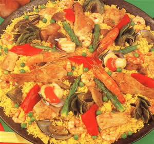 Paella Receta