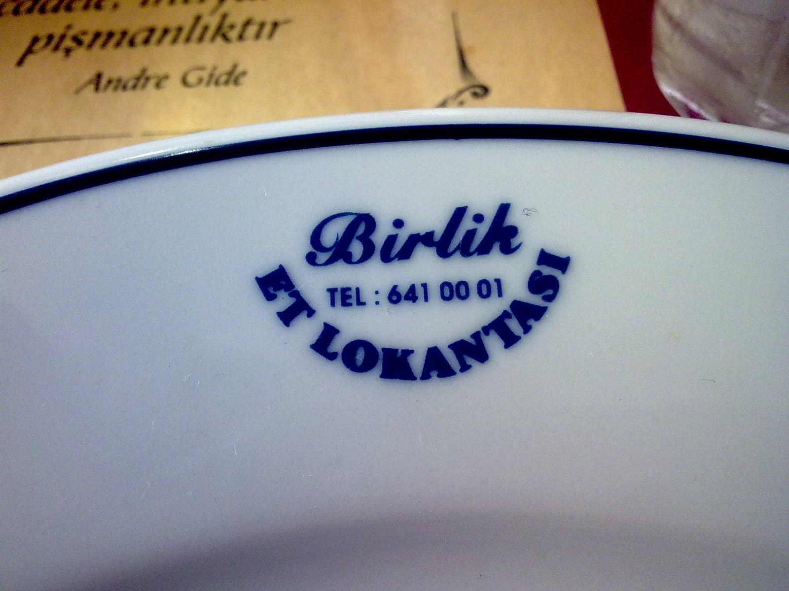 Gurme gibi ama tam gurme değil Birlik et lokantası