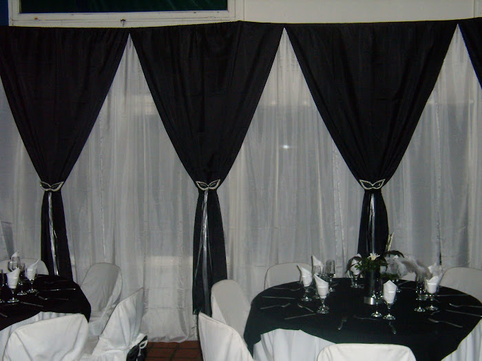 Cortinas con antifaces