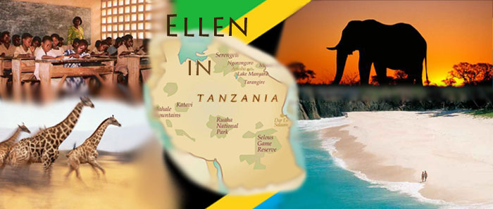 Ellen in Tanzania