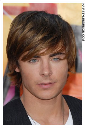 New Model Men Haircut Styles: Zac Efron's Mid-length Hairstyle | Men Haircut