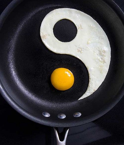 oeuf Yin Yang