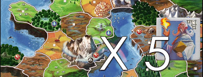 "Small World": поле для игры впятером