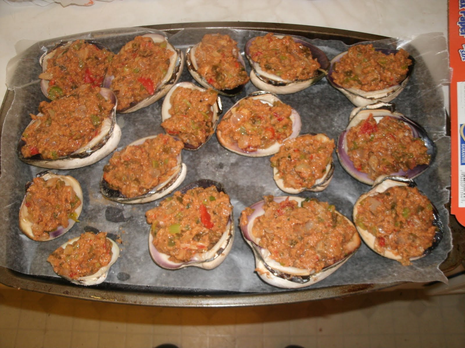 The Hot Dog Truck Stuffed Quahogs