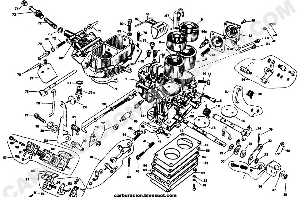 Despieces Y Reglajes De Carburadores Holley Weber Solex
