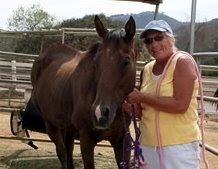 FalconRidge Volunteer Shirley with Rosalee