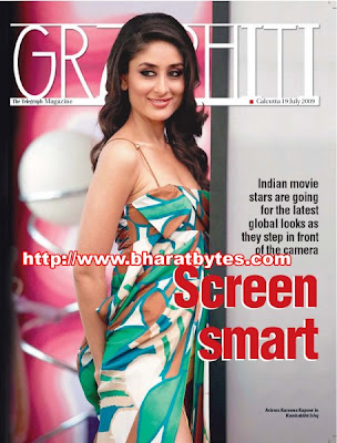 Kareena Kapoor on the cover of Graphiti