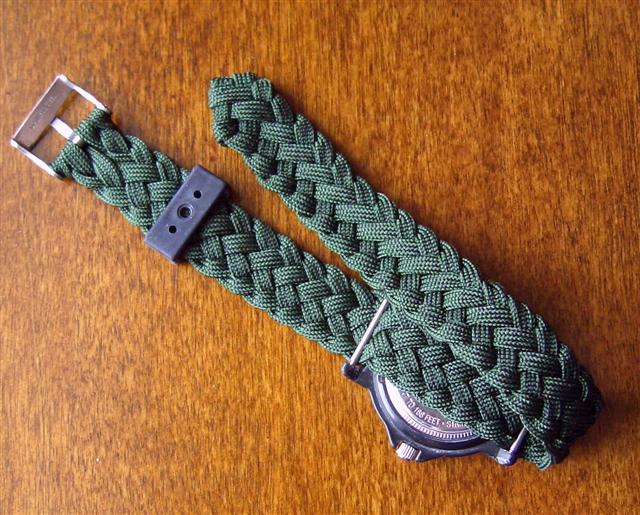 Stormdrane's Blog Flat braided adjustable paracord watch strap...